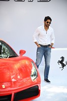 Naga Chaitanya at Hyderabad Supercar Show 2017